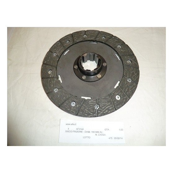 CLUTCH DISK AURELIA B24