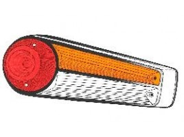 PLASTICA faro posteriore per Fulvia Berlina