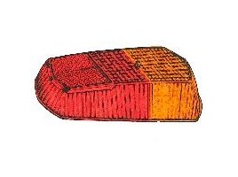 Plastica faro posteriore por Fulvia Zagato