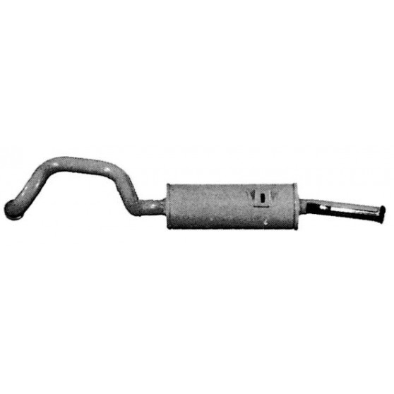 Rear exhaust pipe BETA COUPE ' 1.3-1.6-2.0