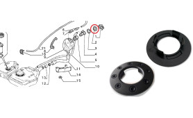 FRAME TANK CAP LANCIA DELTA