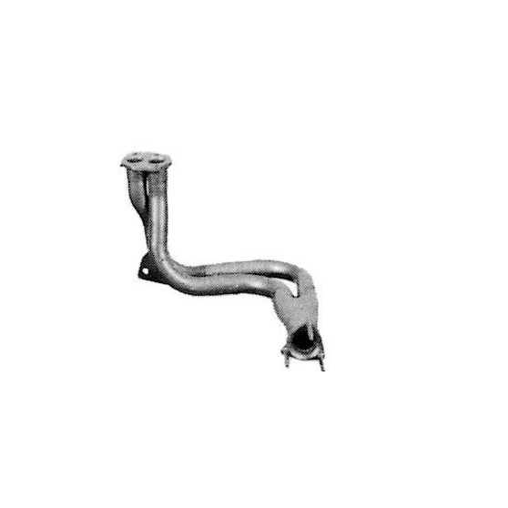 Front exhaust tube Beta Montecarlo