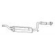 Central exhaust tube DELTA GT IE 1.6 R86