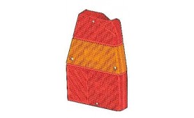 Kunststof achterzijde lichte paar voor lancia Delta. SIEM, TYPE