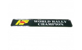 Fregio HF World Rally champion mm.155x30