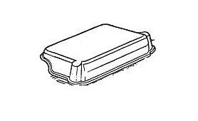 BATTERIEABDECKUNG für Flavia