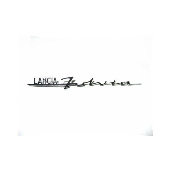 Written Lancia Fulvia saloon 350 mm chrome