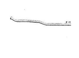 Tubo de escape delantero Fulvia berlina y Coupe 4 m 1.2