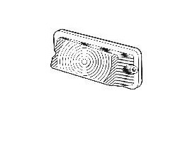 Pfeil aus Kunststoff Front mit metallischen Rand Fulvia Zagato