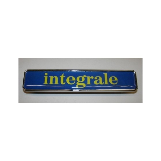 Fregio Integrale giallo mm 155x30