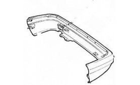 ACHTERZIJDE BUMPER THEMA F/L 92 LX